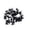 50 PC, variant on Mini Black Plastic Fake Spiders, Realistic Tiny Spider Prank Props, Bulk Halloween Spider Decorations for Party Haunted House Table Cupcake Decor,50pcs.