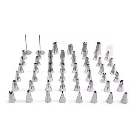 

Piping Tips Stainless Steel Toxic Free Rust Proof Cake Decorating Nozzles for Home Baking