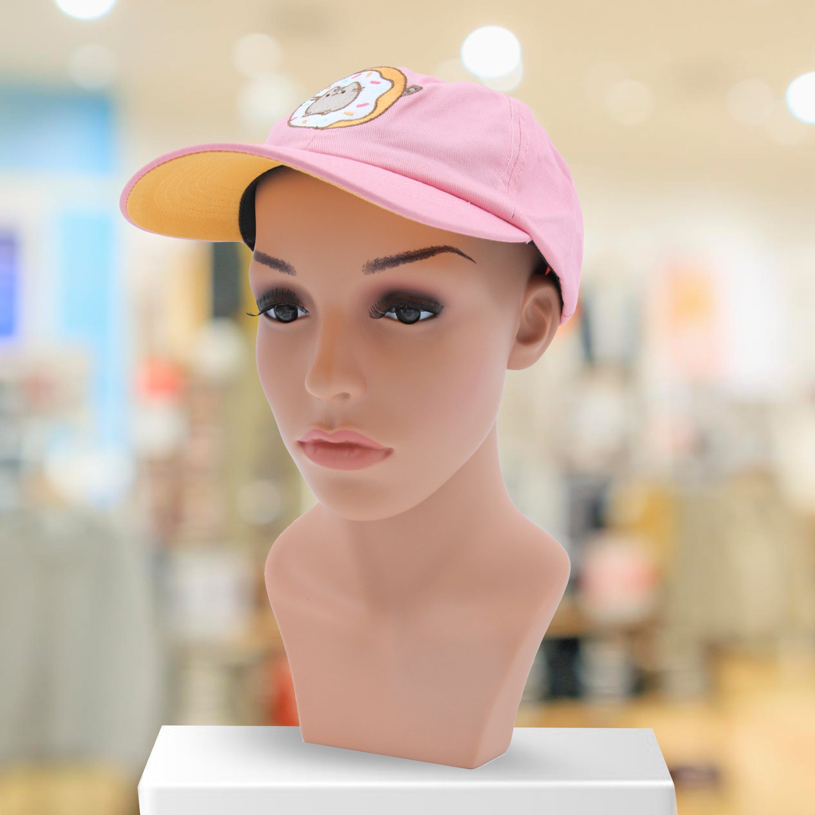 SSWBasics Female Plastic Mannequin Head - Height 13½"  Head Circumference 21"
