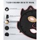 thumbnail image 4 of Mascarilla facial LED con terapia de luz roja, 7 colores para rostro, 4 of 9