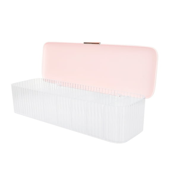 CRILSTYLEO Pink Cable Management Box 1Set For Cord Storage Organizer Box And Wire Manager Box