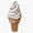 1pcs, variant on Sweet Vanilla Ice Cream Cone Melted Swirl Summer Dessert Parlor Icon Decal For Kids Water Bottle Sticker