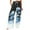 Black, variant on Wide Leg Cotton Pants for Women with Pockets Fashion Floral Graphic Print Drawstring Palazzo Lounge Beach Sweatpants (5XL, Blue 01)