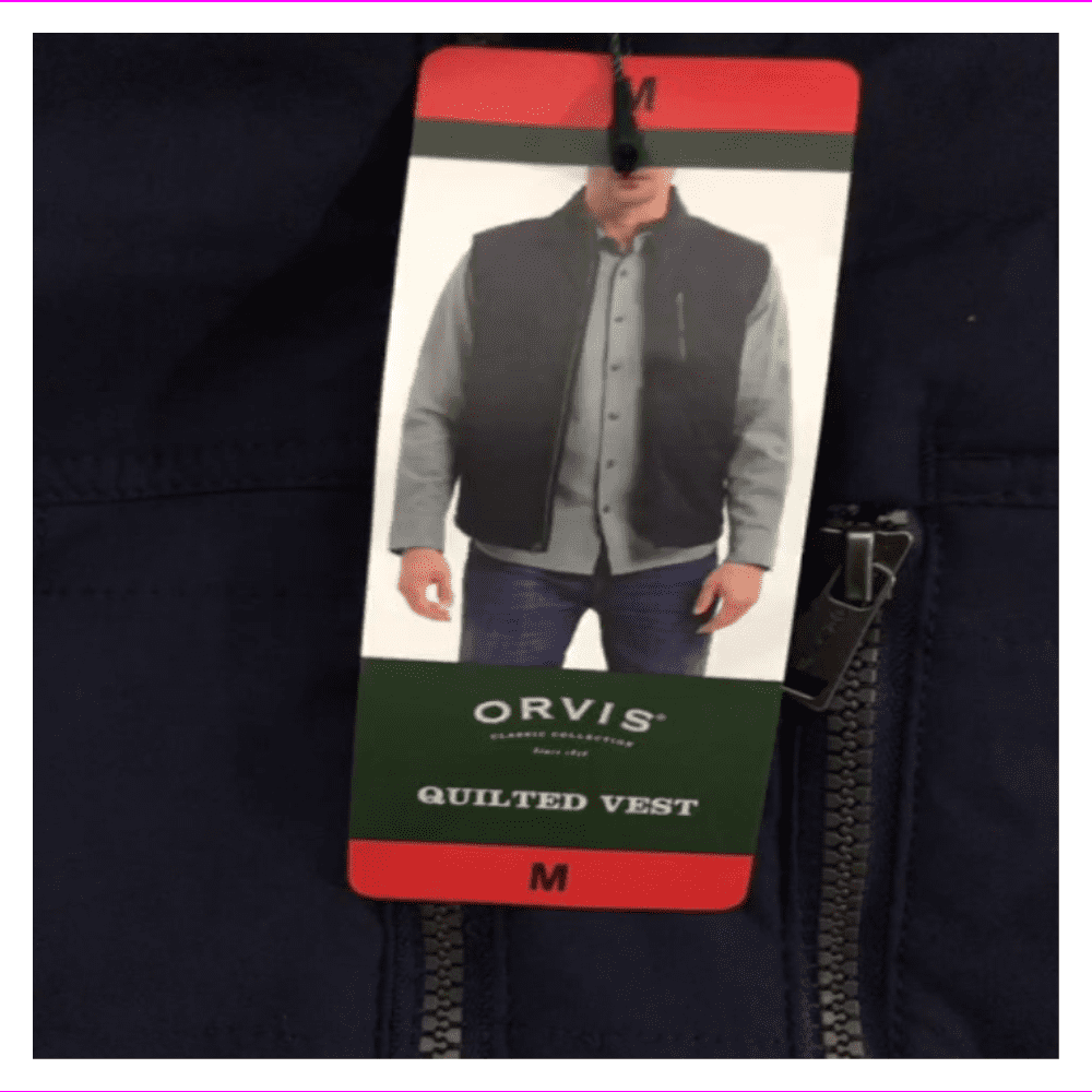 Orvis men's clearance quilted vest