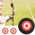 thumbnail image 3 of Biplut 1 Set Archery Target Round Shock Absorption Clear Printing Thickened Shoot Training EVA Archery Arrow Target Training Gym (Type C), 3 of 13