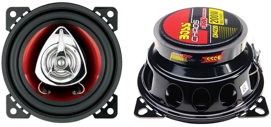 BOSS Audio CH4220 Chaos Exxtreme 200-watt 2 Way auto 4 Coaxial Speaker
