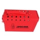 thumbnail image 5 of Caja LOTO Caja de bloqueo con etiquetado y bloqueo portátil de acero inoxidable para uso industrial, 5 of 8