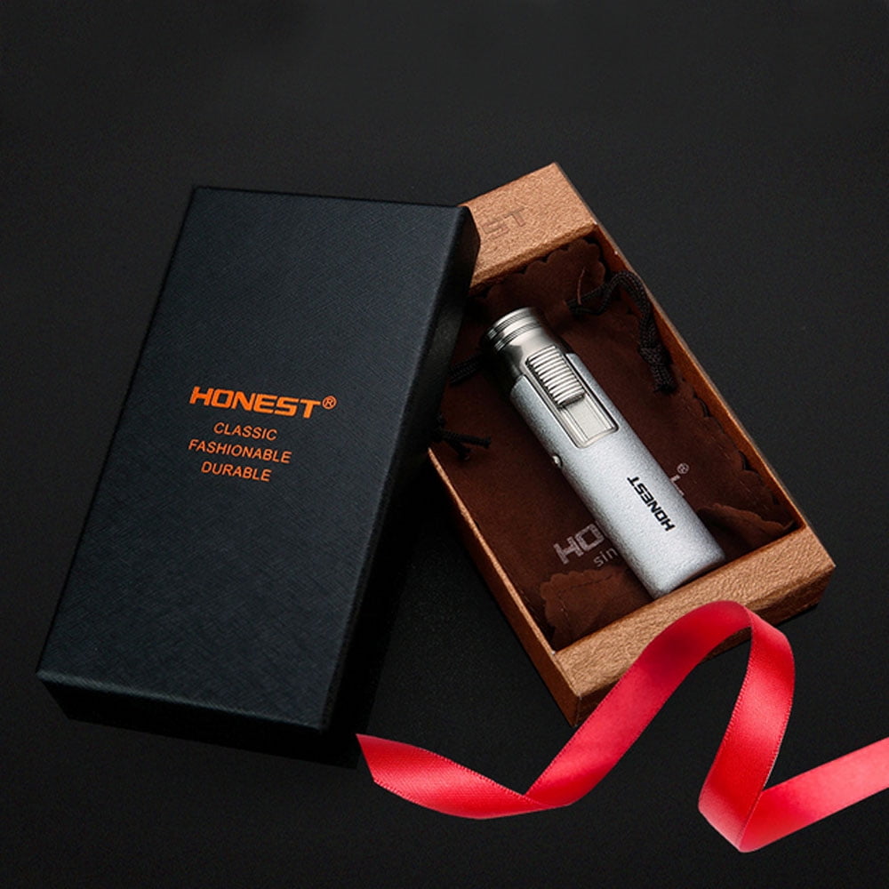 Honest Portable Torch Jet Frame Pen Style Cigarette Cigar Butane Gas  Lighter