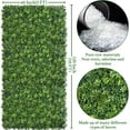thumbnail image 2 of Artificial Greenery Wall Panels: 60"x 120" (50 sqft) Faux Grass Wall Backdrop Boxwood Ivy Privacy Screen with UV Protection,Fake Hedge Fence for Outdoor,Indoor,Garden,Backyard and Home Decor, 2 of 7