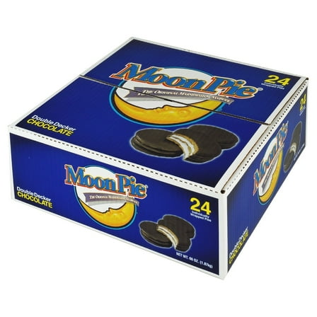 MoonPie Chocolate Double Decker MoonPies (24 Count)