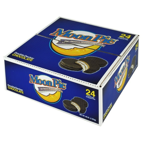 MoonPie Chocolate Double Decker MoonPies (24 Count)
