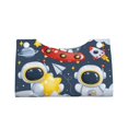 thumbnail image 3 of Picia Astronaut And Space Pattern Long Tissue Box Cover,PVC Leather Triangle Holder,Tissue Box Holder with Magnetic Bottom,Facial Paper Organizer Dispenser-7.9"X4.9"X4.5", 3 of 9