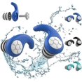 thumbnail image 1 of 3 Paires de Bouchons d'Oreilles Étanches pour Adultes, Bouchons d'Oreilles en Silicone Réutilisables, Protection des Oreilles pour Surf, Plongée, Piscine, 1 of 5