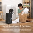 thumbnail image 2 of Waykar 10 pt. (DOE) 2025 Most Efficient Energy Star Dehumidifier, 2,500 Sq. Ft (MAX 34Pint at 95°F, 90% RH), 2 of 9