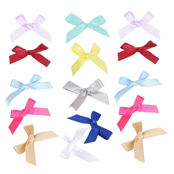 100pcs Gift Package Bows Small Size Decorative Bows for Diy Craft Bow with Color Options