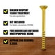 thumbnail image 2 of Tornillos para madera #10 x 75 mm, 200 unidades, 1,5 kg, autoperforantes, 2 of 6