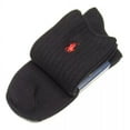 thumbnail image 4 of Polo Ralph Lauren Men's Classic Crew Socks (1 Pair) Black/Red Horse Logo Sz Large (10-13 Men), 4 of 4