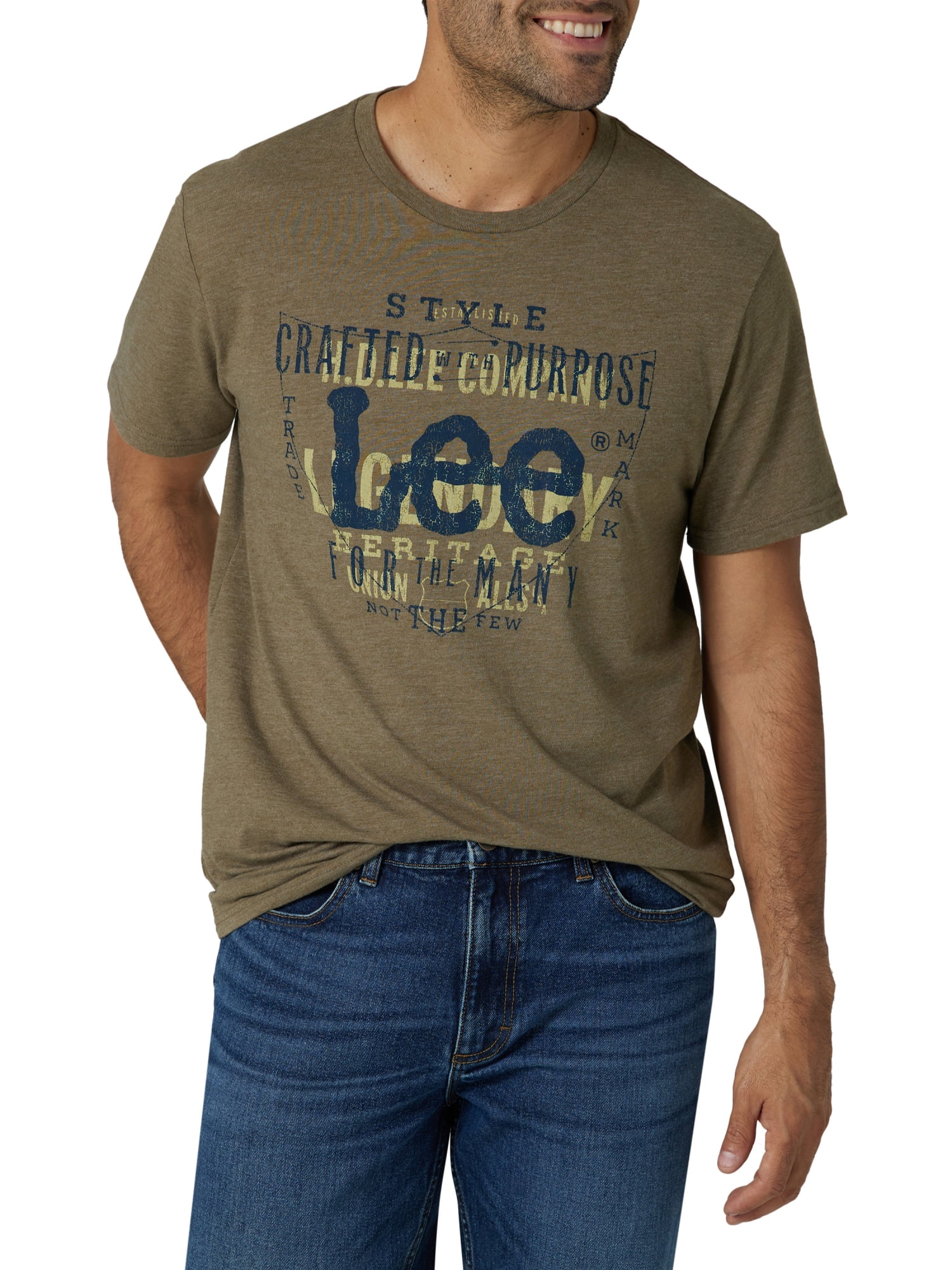 Lee Men's Knit Short Sleeve Tee