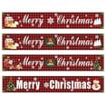 thumbnail image 3 of Promotions! Merry Christmas Banner Decoration For Garden Walls Fences Durable Yard Decoration Christmas Happy New Year Banner Xmas Decor, 3 of 6