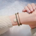 thumbnail image 4 of Teissuly Artistic Retro Bracelet Creative Daisy Bracelet Women Gift, 4 of 5