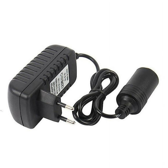 220V to 12V Portable Car Cigarette Lighter Socket Adapter Converter PartsEU Plug
