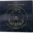 thumbnail image 1 of Geography of the Heavens IX Blue Gold by Wild Apple Portfolio, Canvas Wall Art, 1 of 1