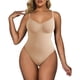 thumbnail image 5 of Body moldeador sin costuras que encoge el abdomen y levanta las caderas, tanga de talla grande, corsé con tirantes para mujer, 5 of 5