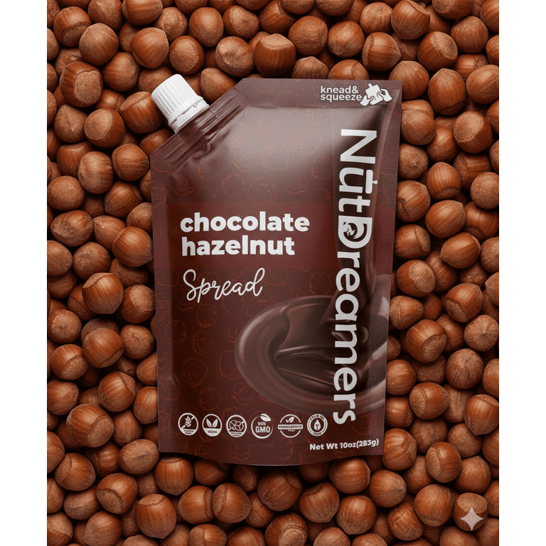 Nut Dreamers Chocolate Hazelnut Spread, Vegan, Antioxidant Rich