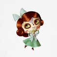 thumbnail image 3 of CafePress - The Day Of The Dead Vintage Doll Baseball Jersey - Cotton Baseball Jersey, 3/4 Raglan Sleeve Shirt, 3 of 4