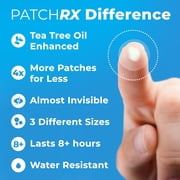 Pimple Patches for Face (120 Patches), Hydrocolloid Acne Patches with Tea Tree Oil, Pimple Patch Pimple Stickers - Hydrocolloid Patch Acne Dots - Acne Pimple Patches For Face - Zit Patches