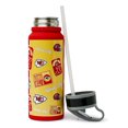 thumbnail image 5 of Kansas City Chiefs Dreamweave 25-Ounce Stainless Steel Flip-Top NFL Water Bottle, 5 of 8