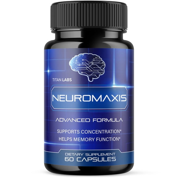 Neuromaxis Advanced Brain Support Formula Supplement Neuro Maxis 60 Capsules