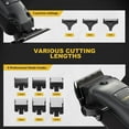 thumbnail image 4 of SUPRENT Cortapelos para hombres profesionales, cortapelos inalámbricos recargables USB-C para corte de pelo, cortapelos para hombre y kit de recortadora para peluquero con pantalla LED para peluqueros, 4 of 5