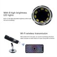 thumbnail image 2 of Microscope Numérique Sans Fil Wi-Fi avec Grossissement 50x-1000x, Résolution HD 1080P, 8 Lumières DEL Réglables, Batterie Rechargeable 600mAh, Distance de Transfert 5-10 m, Trépied en Métal et Base Rotative,, 2 of 6