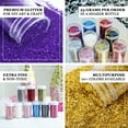 thumbnail image 3 of Efavormart Extra Fine Bottle Glitter Wholesale For Wedding Party Event Table Centerpieces Decoration Arts and Crafts - Aqua, 3 of 7