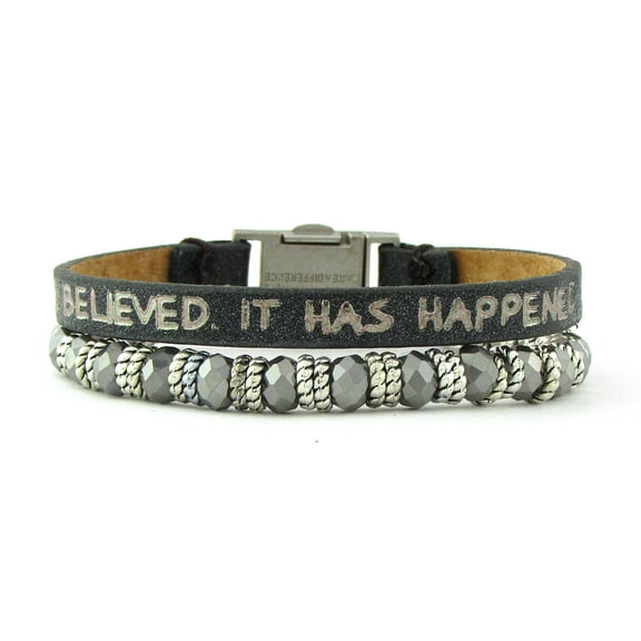 Good Works Matthew 8:13 Bible Verse Magnetic Angel Bracelet