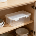 ACDANC 2026 New Bread Loaf Container 2Pcs Airtight Plastic Food Storage ...