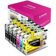 Galada Compatible Ink Cartridge Replacement for Brother LC203XL LC203 LC201 XL for MFC-J480DW J485DW J680DW J880DW