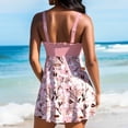 thumbnail image 3 of Traje de Baño de Bikini de Mujer Traje de Baño Dividido Slings Vestido de Playa de Franja Conjunto de Dos Piezas, 85% Nylon 15% Spandex Traje de Baño Sexy para Piscina, Playa Y Verano, 3 of 6