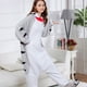 thumbnail image 1 of Pijama de mono de dibujos animados de animales con cremallera en el pecho, ropa de casa para adultos para hombres y mujeres, 1 of 4