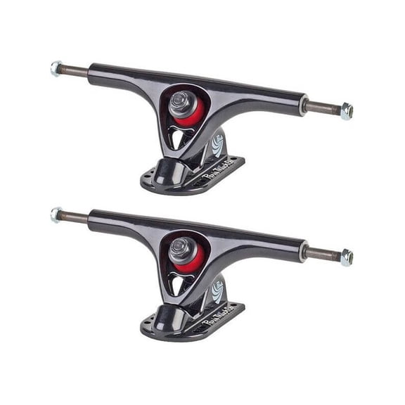 Paris Truck Co. V3 Skateboard Trucks Black/Black - Hanger 195mm Axle 10.5" (Set of 2)