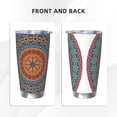 thumbnail image 3 of Goofa Mandala for 20 oz Skinny Tumbler Stainless Steel Coffee Mug Slim Vacuum Insulated Travel Cup Car Cup-Without Straw, 3 of 8