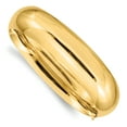 thumbnail image 1 of 14k Yellow Gold 17.45mm Oversize Hinged Bangle Bracelet, 1 of 8