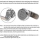 thumbnail image 4 of Drawer Combination Lock, 3 Digits, Suitable For Electric Box Storage Cabinets, 4 of 4