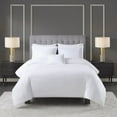 thumbnail image 4 of Bed In A Bag, Full/Queen 100% Cotton Sateen Embroidered Comforter Set, White Cotton Bedding Set,Cotton Bed Sheet Set, Household Supplies & Décor Bedding Bedding Sets, 4 of 19