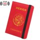thumbnail image 1 of Porta licencia mexicana antimagnético RFID con banda elástica y posición multitarjeta, porta licencia, porta boletos, 1 of 6