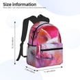 thumbnail image 4 of Easygdp Pink Pig Casual Laptop Backpack, Large Capacity Schoolpack for School, Travel, Business, 4 of 8