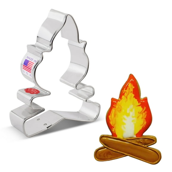 Ann Clark Campfire Cookie Cutter 4", Made in USA