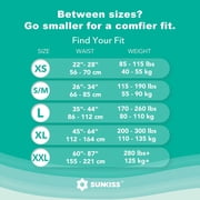 SUNKISS TrustPlus Adult Diapers, Incontinence Briefs with Tabs for Men and Women, Unisex, L, 15 Ct