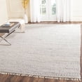 thumbnail image 1 of Safavieh Rag Rug Collection RAR121G Handmade Boho Stripe Cotton Area Rug, 6' x 6' Square, Ivory / Multi, 1 of 2